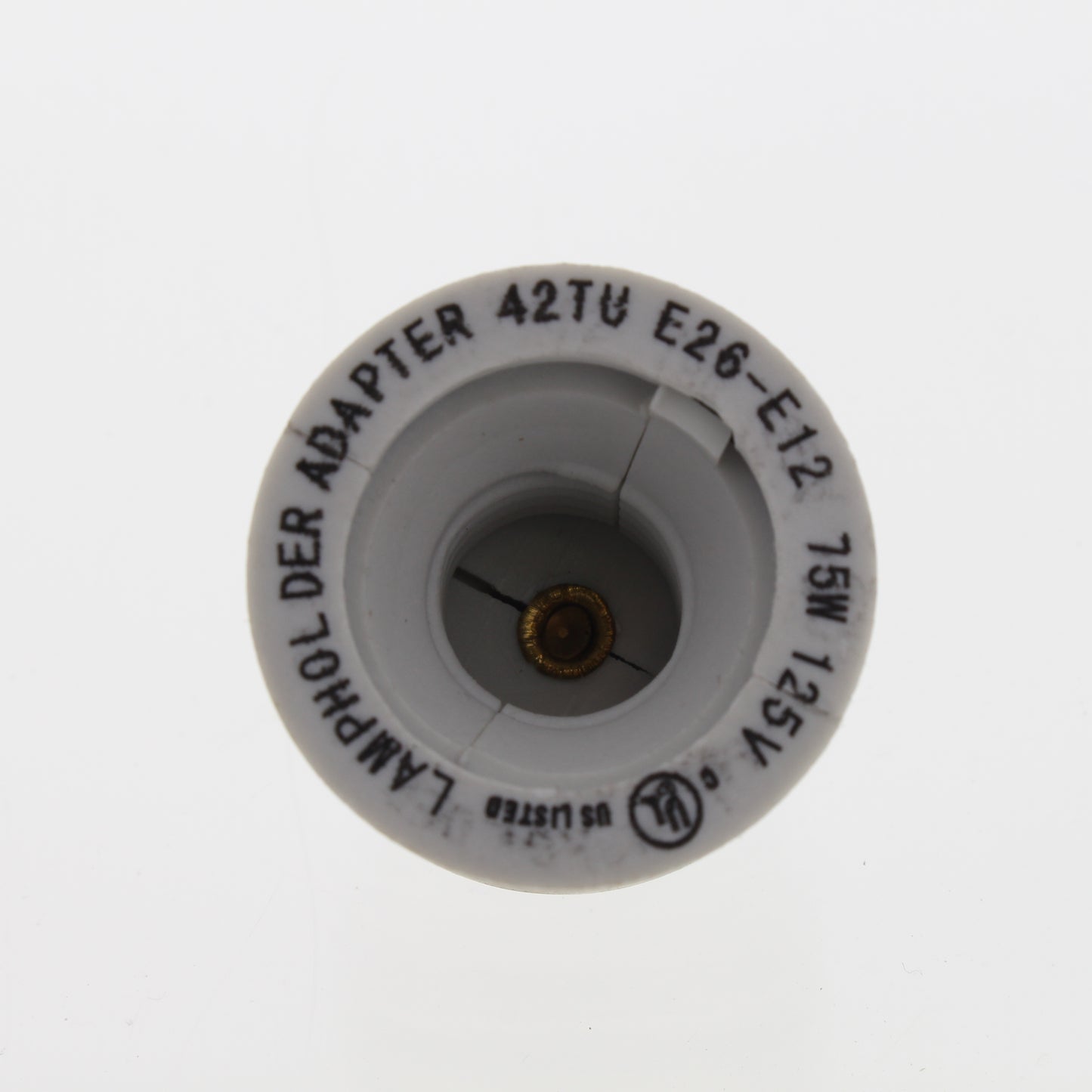 Leviton Socket Adapter 75W 125V42TU E26-E12  2007