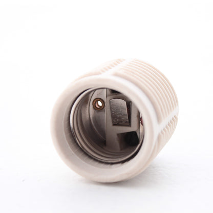 Leviton 20080-198 Medium Base Threaded Porcelain Lamp Holder Light Socket 660W
