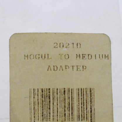 Mogul to Medium Base Porcelain Lampholder Adapter #20210 250V 660W E39-to-E26