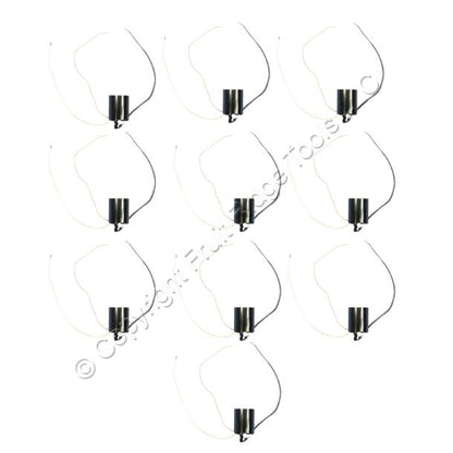 10 Leviton Phenolic Lampholders Light Socket Hickey E26 Medium Base Grounded