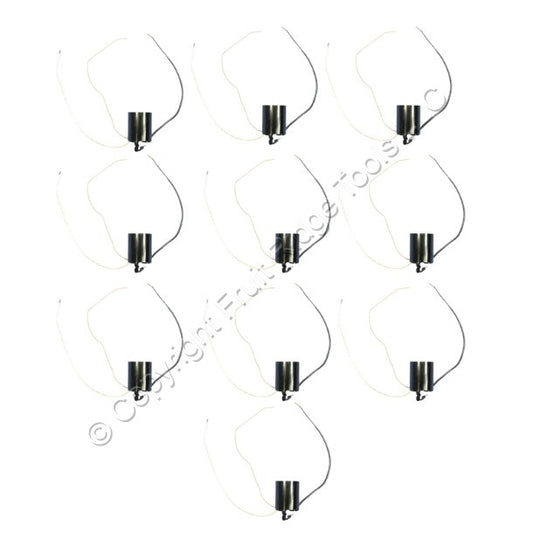 10 Leviton Phenolic Lampholders Light Socket Hickey E26 Medium Base Grounded