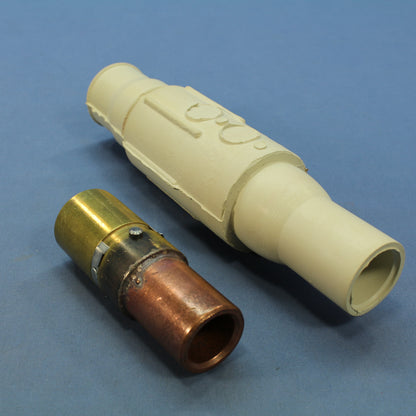 Leviton White 22L25-W 22 Series Female Latching Cam-Type Connector Plug 690A
