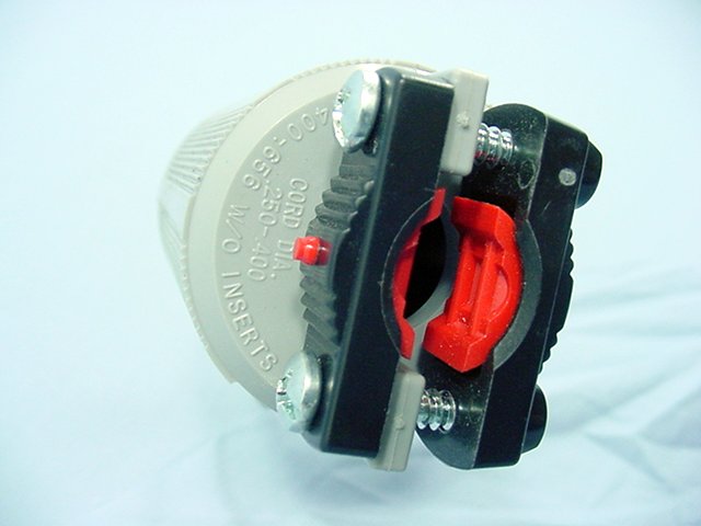 Leviton Hospital Power Interrupting Locking Connector Plug 20A 125V 23001-HG