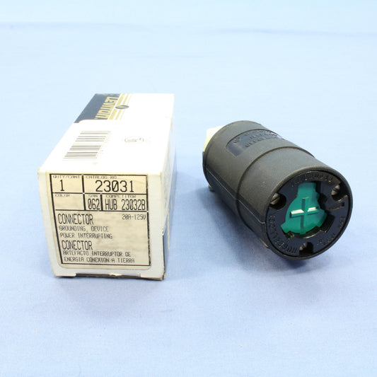 Leviton Power Interrupting Twist Locking Connector Plug Non-Nema 20A 125V 23031