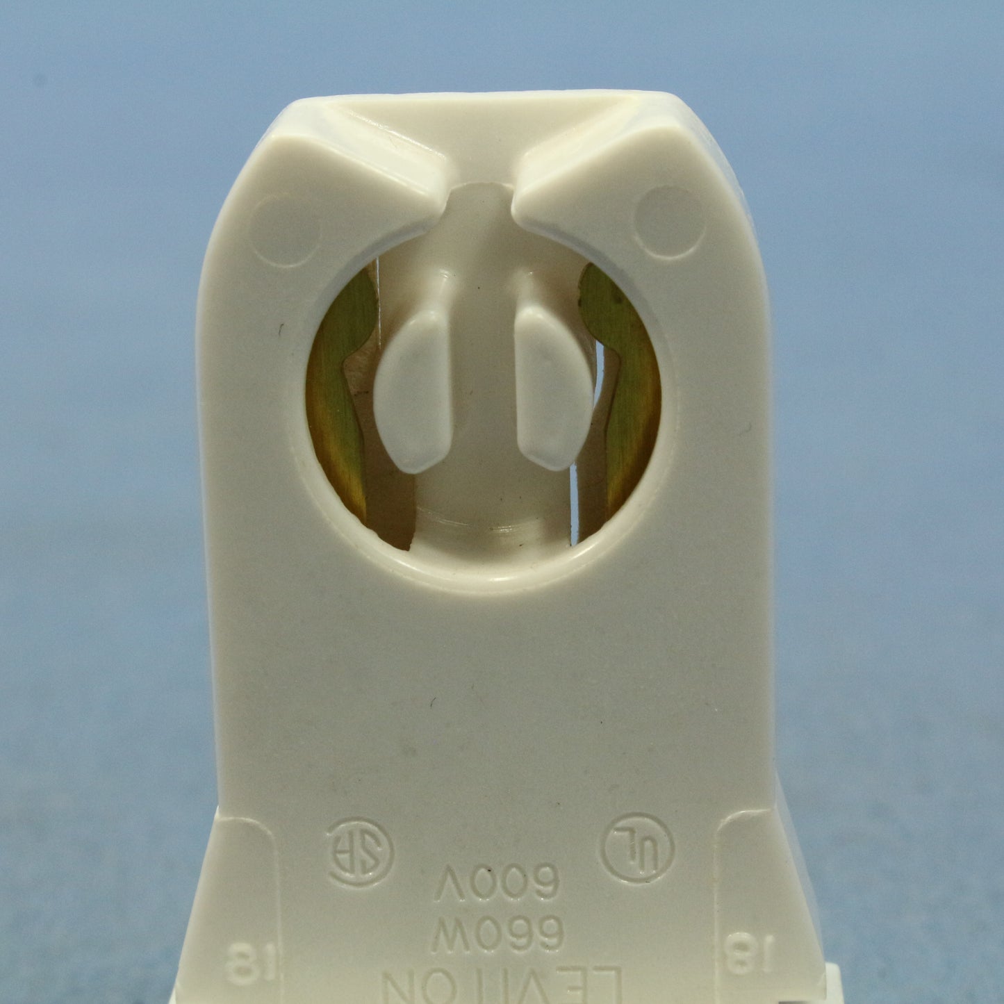 Leviton Fluorescent Lampholder Light Socket T8 T12 Medium Bi-Pin Shunted 23357