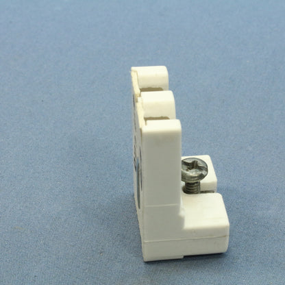 Leviton 23451-ONX Panel Mount Fluorescent Lampholder Socket Bi-Pin w/ Nut Screw