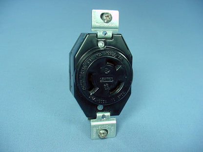 Leviton L9-20R Twist Locking Receptacle Turn Outlet Nema 20A 600V 2350-061 Boxed