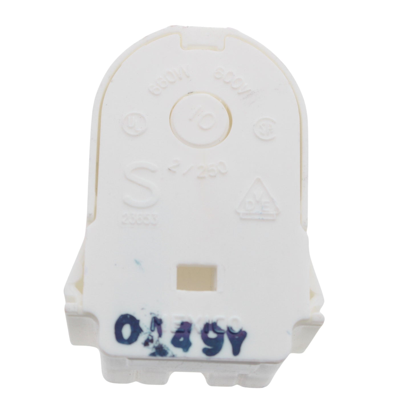 Leviton 23653-WP Shunted Bi-Pin Fluorescent Lampholder Socket Medium G13 T8 T12