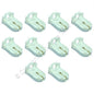 10 Leviton T-8 T-12 Fluorescent Light Socket Lamp Holders .91" 660W 600V 23661