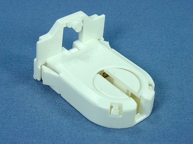 Leviton T-8 T-12 Fluorescent Light Socket Lamp Holder .91" 660W 600V 23661-SWP