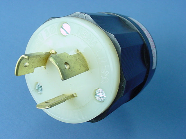 Leviton Twist Turn Connector Locking Plug L11-20P 20A 250V 3 Phase Bulk 2371