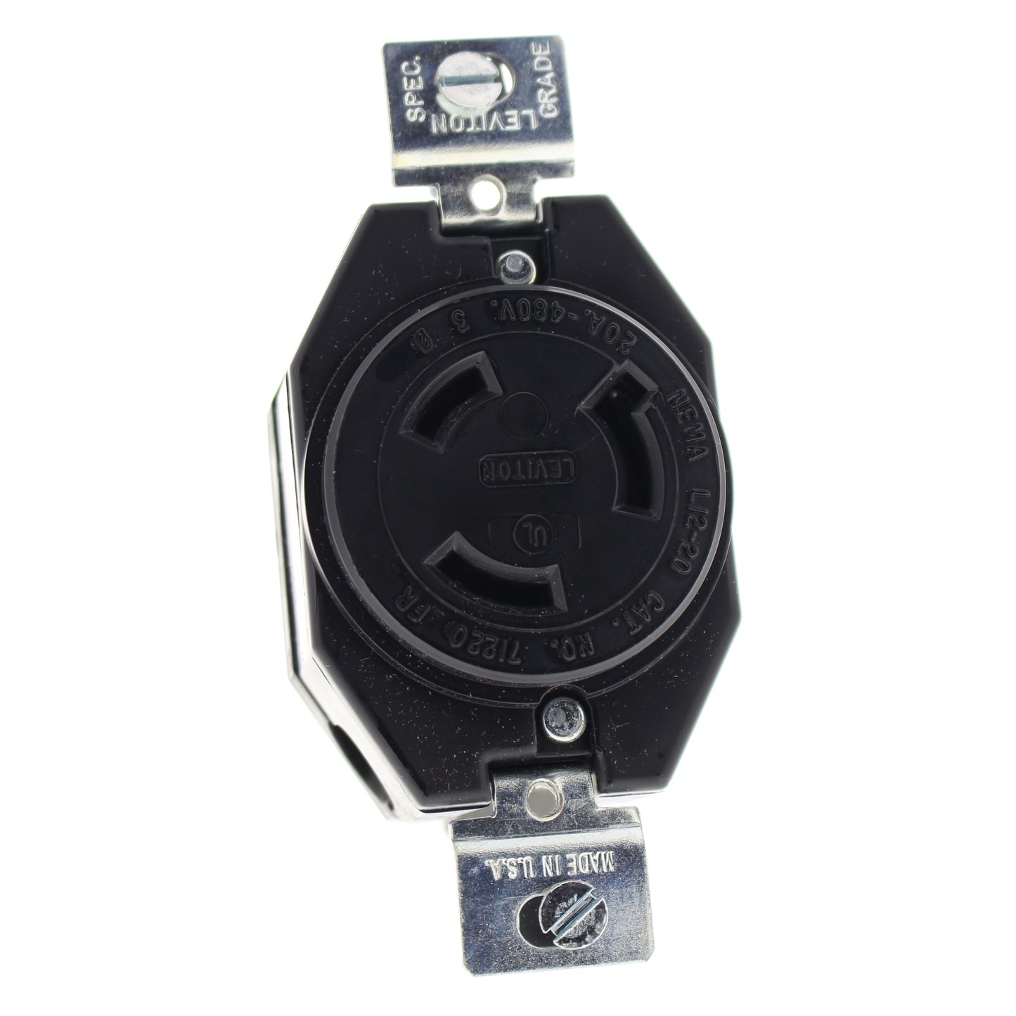 10 Oldstyle Leviton Twist Turn Locking Receptacles Outlet L12-20R 20A 480V 2380