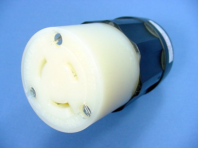 Leviton L12-20 Locking Connector Plug Twist Lock Nema L12-20R 20A 480V 3� 2383