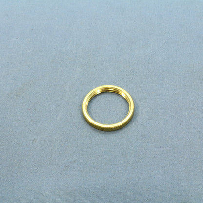 Leviton Knurled Brass Nut 13/16-20 Thread for Candelabra Lampholders 25297