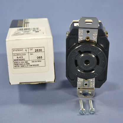 Leviton Turn Locking Receptacle Outlet Nema L23-20R 20A 347/600V 3�Y 2530-065
