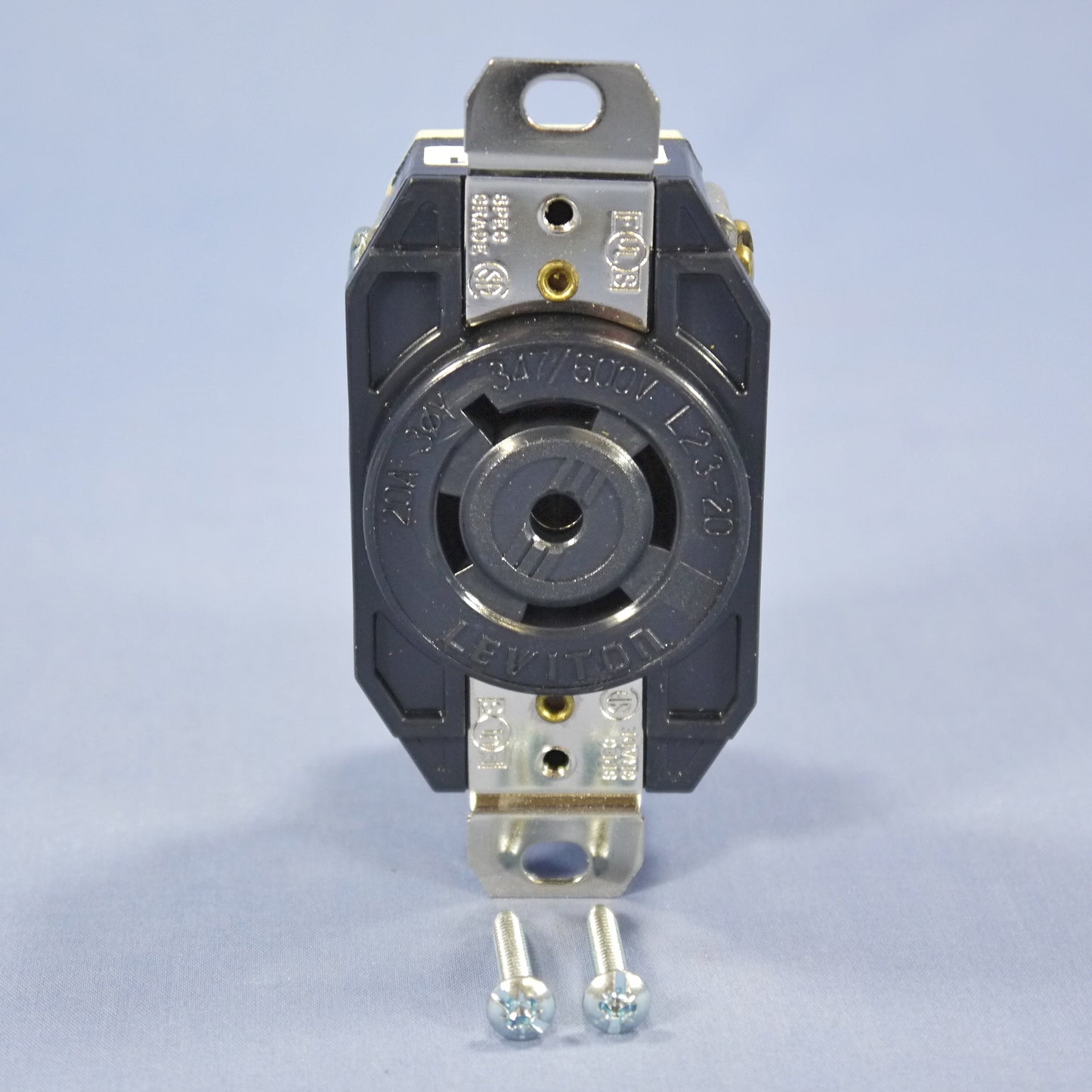 Leviton Turn Locking Receptacle Outlet Nema L23-20R 20A 347/600V 3�Y 2530-065