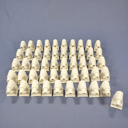 50 Leviton SlimLine Fluorescent Lampholders T8 T12 Light Socket Plunger End 2536
