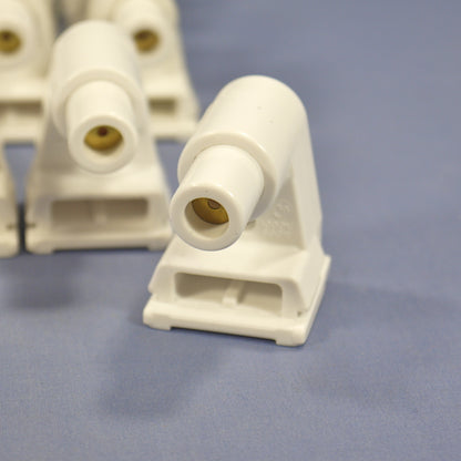 50 Leviton SlimLine Fluorescent Lampholders T8 T12 Light Socket Plunger End 2536