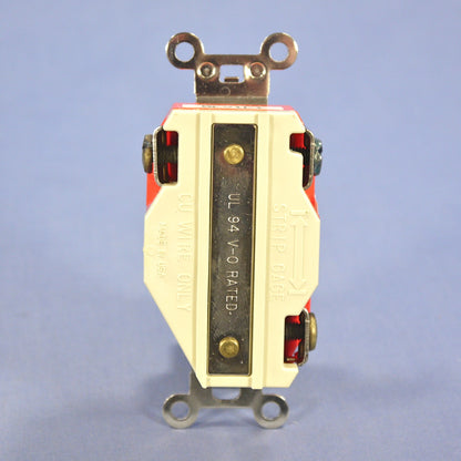 Leviton L8-30R Isolated Gnd Locking Receptacle Outlet 30A 480V 2640-IG-066