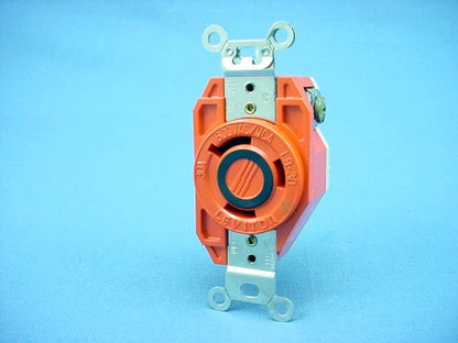 Leviton L9-30R Isolated Gnd Locking Receptacle Outlet 30A 600V 2650-IG-066 Boxed