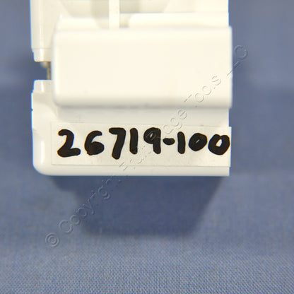 Leviton 26719 Compact Fluorescent Lamp Holders CFL Light Socket Snap-In 10pk
