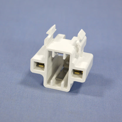 Leviton 26719-100 Compact Fluorescent Lamp Holder CFL Snap-In Light Socket Bulk