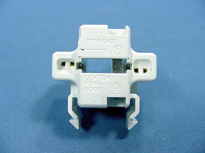 LEV Compact Fluorescent Lampholder Socket 2Pin GX23 Horizontal Snap-In 26720-100