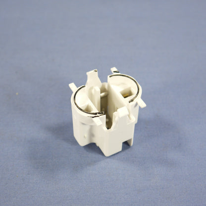 Leviton Compact Fluorescent Lamp Holder Light Socket Top Snap-In 26720-300