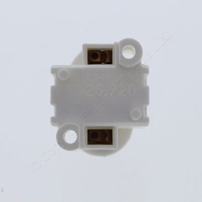 10 BJB Lampholders LH0586 70642 26. 13W 75W 600V GX23 4-Pin CFL Vertical Mount
