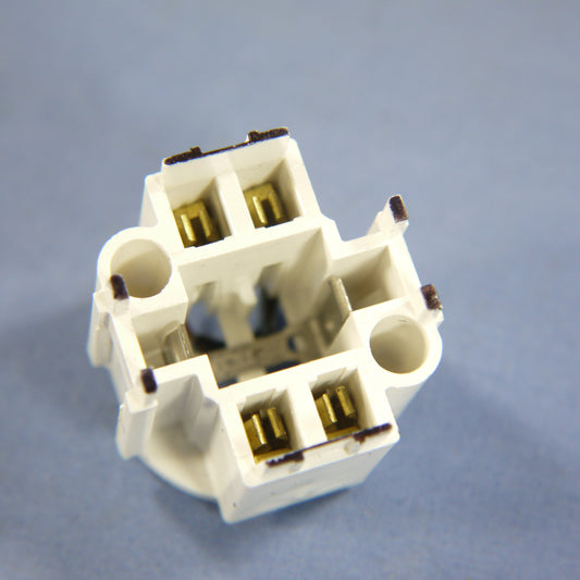 Leviton 26725-2A1 Compact Fluorescent Lampholder Light Sockets G24d-1 Screw Down