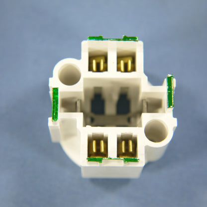 Leviton 26725-4A2 Compact Fluorescent Lampholder Light Sockets G24q-2 Screw Down