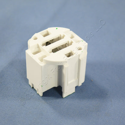 10 Leviton Compact Fluorescent Lampholders Light Sockets Screw Down G24q-2