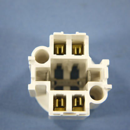 Leviton Compact Fluorescent Lampholder Light Sockets Screw Down G24q-3 26725-4A9