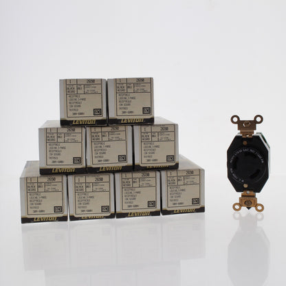 Leviton 2690-061 Locking Outlet Receptacles Nema L13-30R 30A 600V 3� 10-Pack