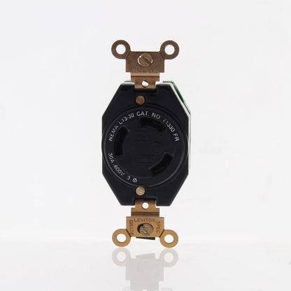 Leviton 2690-061 Locking Outlet Receptacles Nema L13-30R 30A 600V 3� 10-Pack