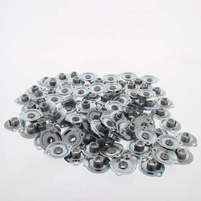 100 Leviton Lampholder Mounting Bases for #4010 Light Sockets 2949-PRT