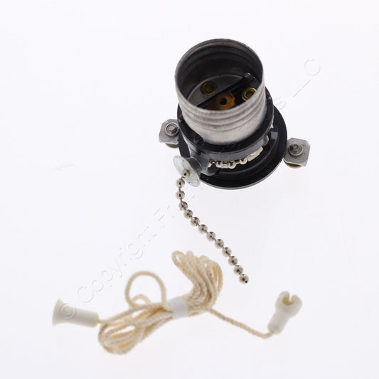 Leviton Lampholder Core Only Pull Chain Light Socket 29816-4 Bagged