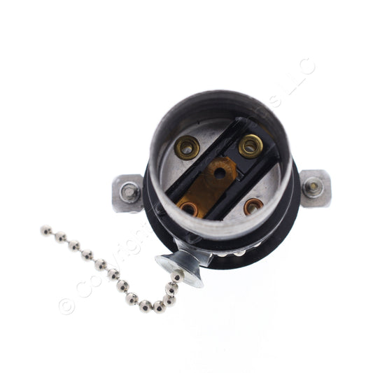 Leviton Lampholder Core Only Pull Chain Light Socket 29816-4 Bagged