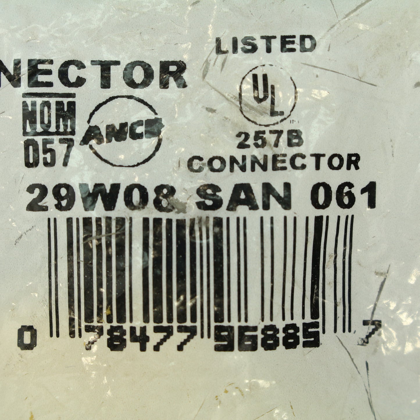Leviton 29W08 Yellow Wetguard 30A Turn Locking Connector Plug Non-Nema 125/250V