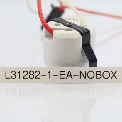 Leviton 31282-1 Porcelain Snap-In Lamp Holder Socket 125 Degree C Thermostat
