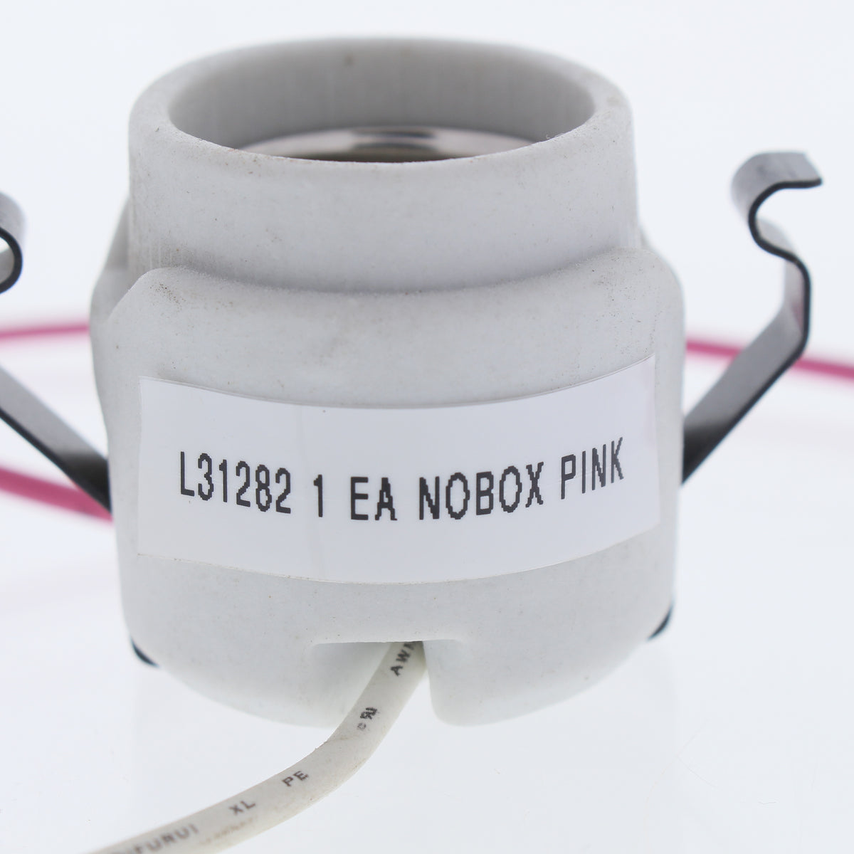 Leviton 31282-1 Porcelain Snap-In Light Socket 110 Degree C Thermostat 660W