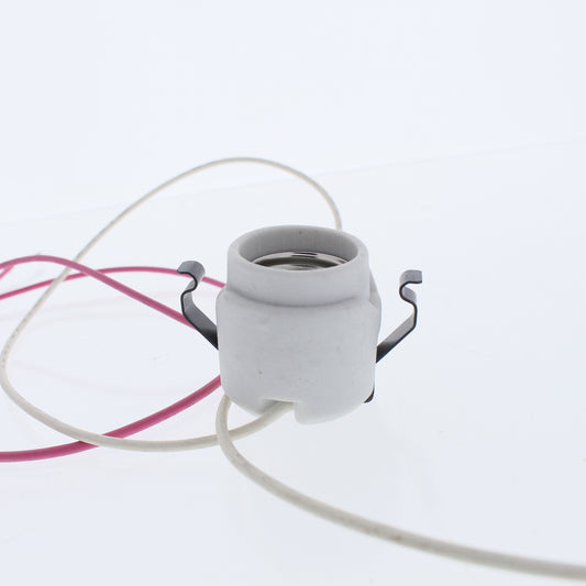 Leviton 31282-1 Porcelain Snap-In Light Socket 110 Degree C Thermostat 660W