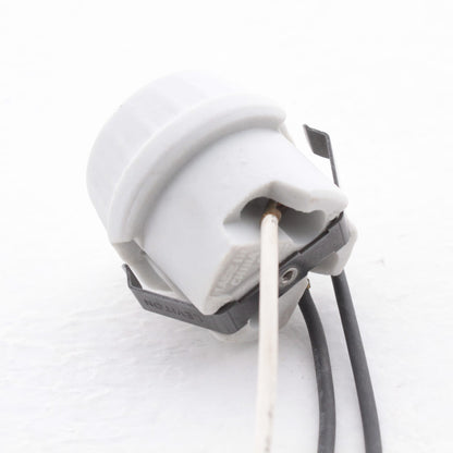 Leviton Porcelain Snap-In Lampholder Light Socket 85 Degrees C Thermostat 31282