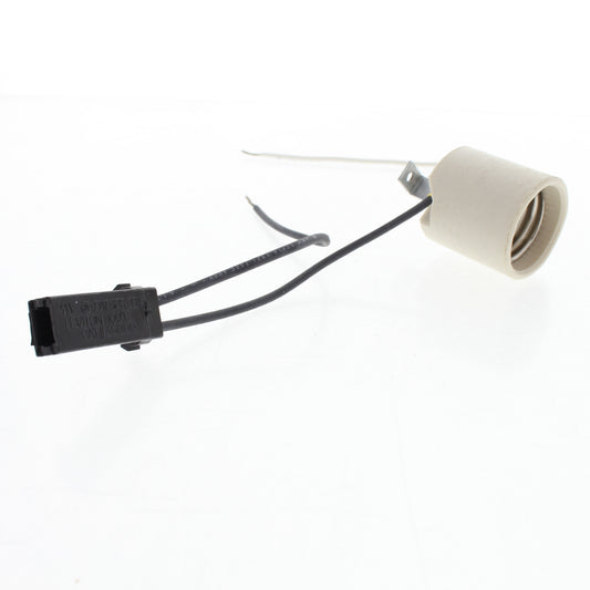 Leviton Porcelain Medium Base Incandescant Lampholder w/ Thermostat 660W 31385-1