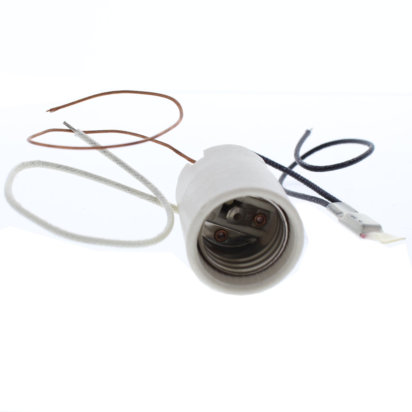 Leviton 31395-1 Porcelain Medium Base Lampholder 125� Thermostat Grounded 660W