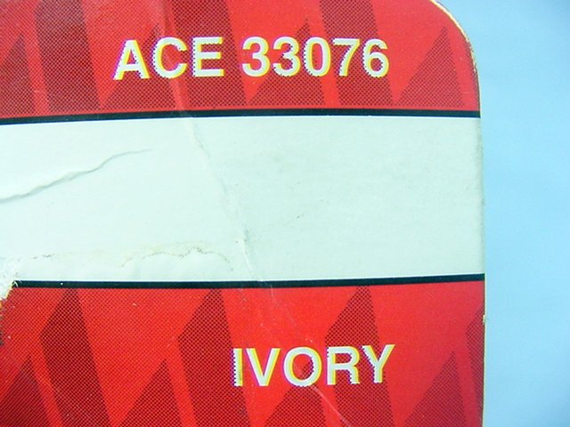 ACE Ivory Modular Phone Jack Wallplate 4-Wire 4-Conductor Telephone Cover 33076