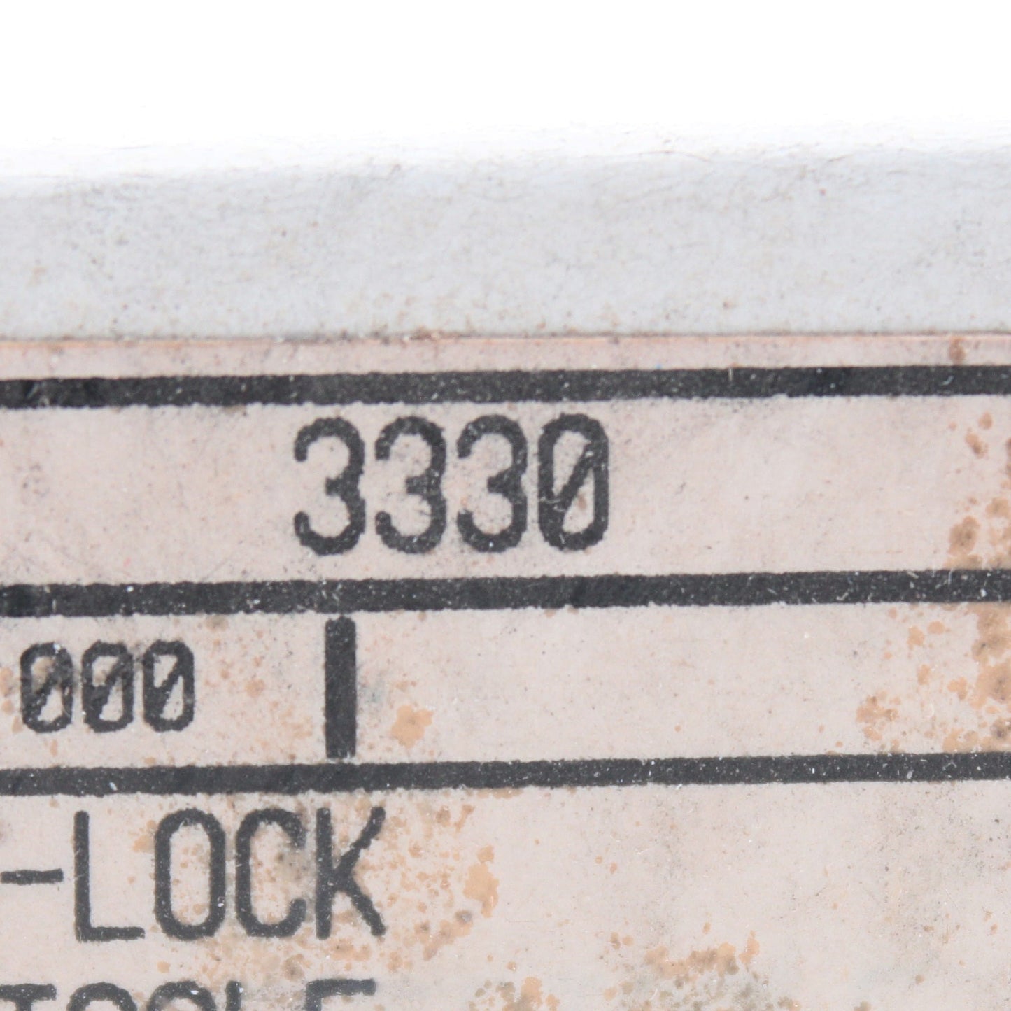 Leviton 3330-000 Industrial Non-NEMA Turn Locking Receptacle Outlet 30A 125/250V