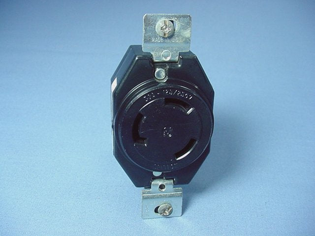 Leviton Non-Nema Locking Receptacle Turn Lock Outlet 30A 125/250V Bulk 3330-061