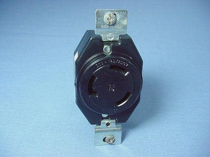 Leviton Non-Nema Locking Receptacle Turn Lock Outlet 30A 125/250V Bulk 3330-061