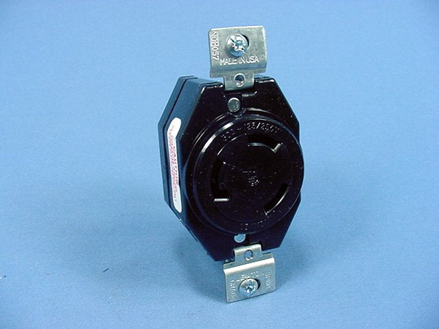 Leviton Non-Nema Locking Receptacle Turn Lock Outlet 30A 125/250V 3330-061 Boxed